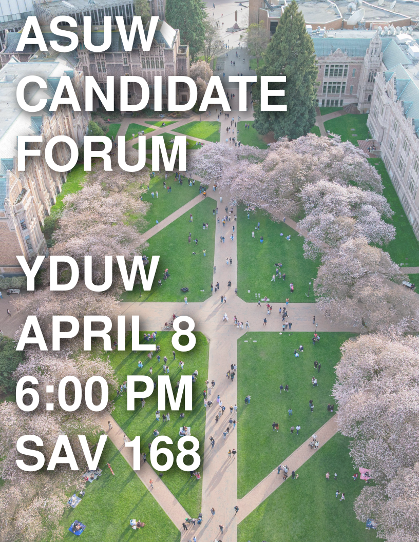 ASUW forum flyer
